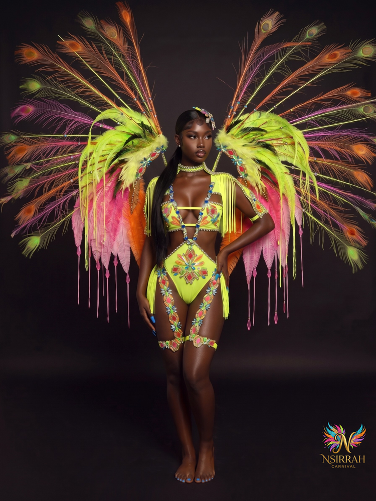"Bria" Backline Feather Backpack