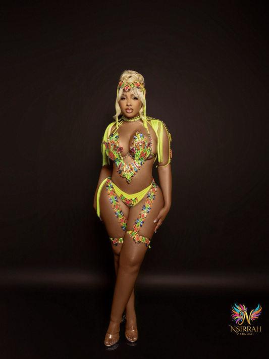 "Bria" Carnival Costume 2-Piece