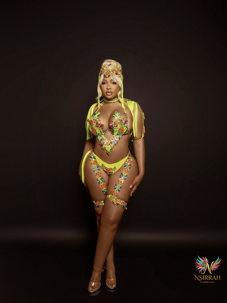 "Bria" Carnival Costume 2-Piece