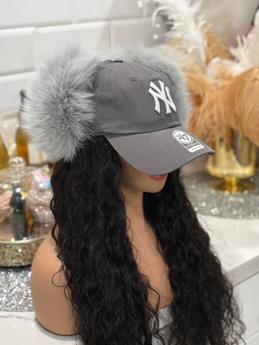 Furry gray